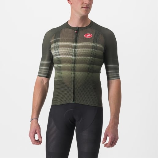 Castelli Culotte Corto con Tirantes Ciclismo Hombre - Premio Black - deep  green 309