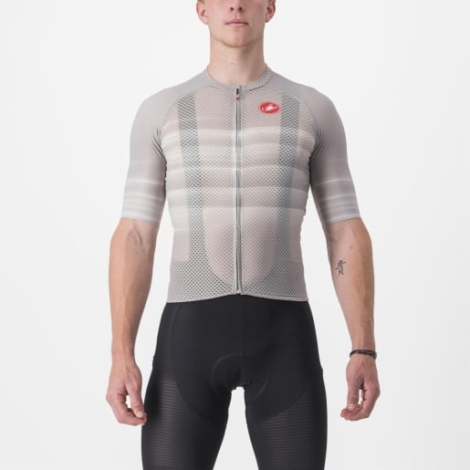 Castelli Superleggera 3 Jersey - Men's Dark Gray, L