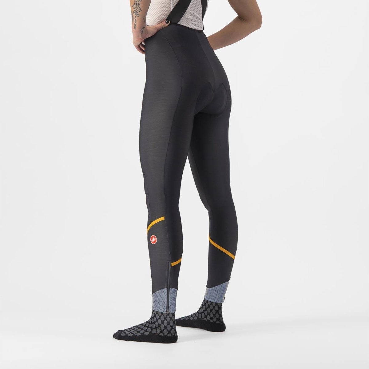 Bibtights & Knickers Cycling Woman VELOCISSIMA THERMAL TIGHT - Castelli  Cycling